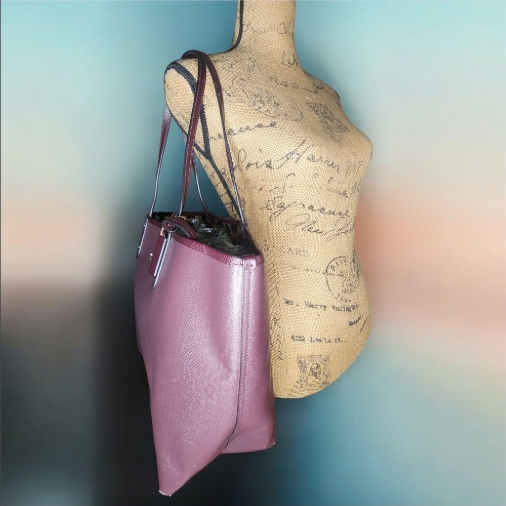 Coach Reversible City Oversized Tote Bag - Picture 10 of 15